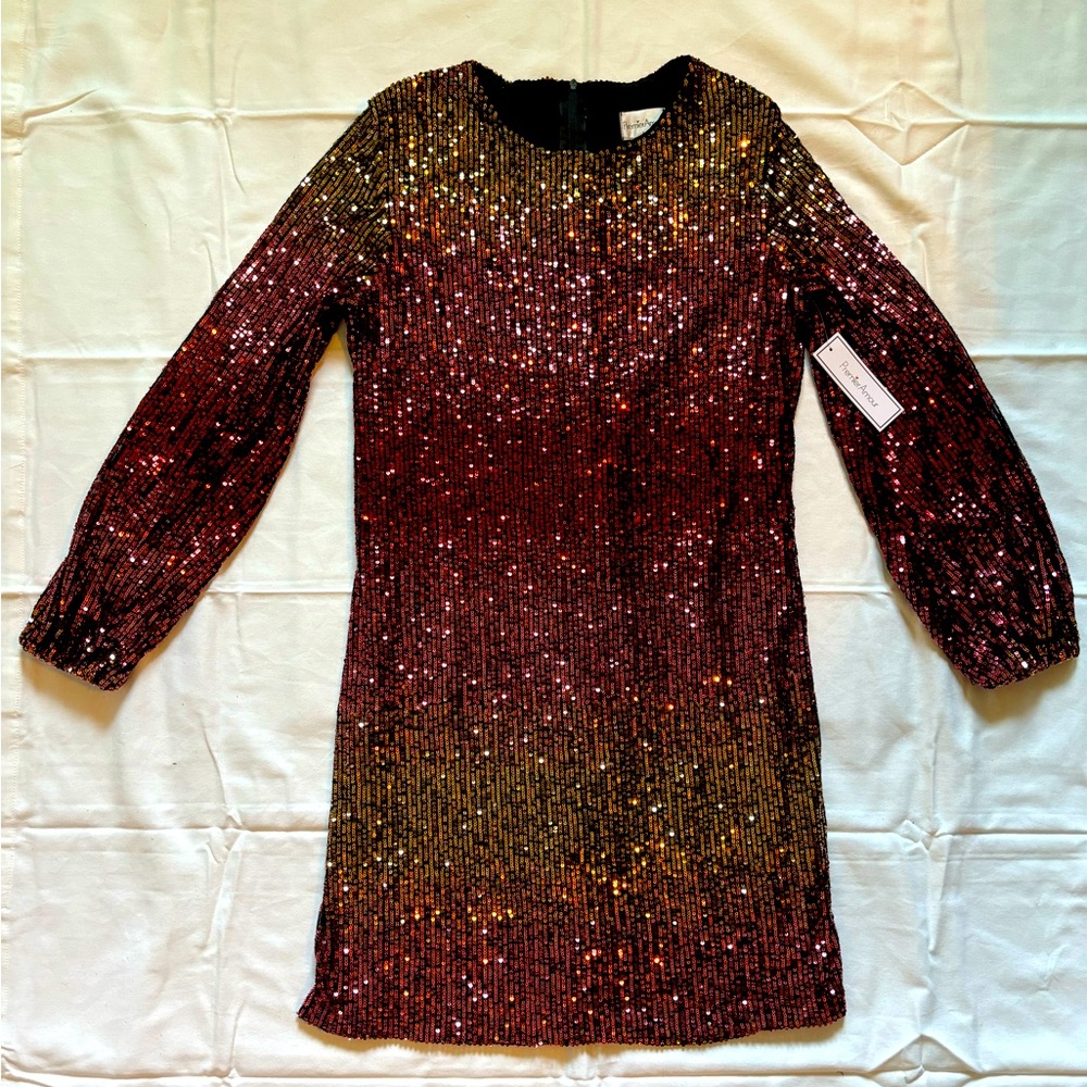 Premier Aumor Sequin Dress Size 10
